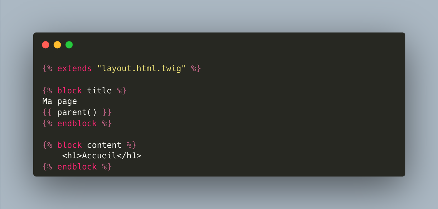 exemple 2 Twig