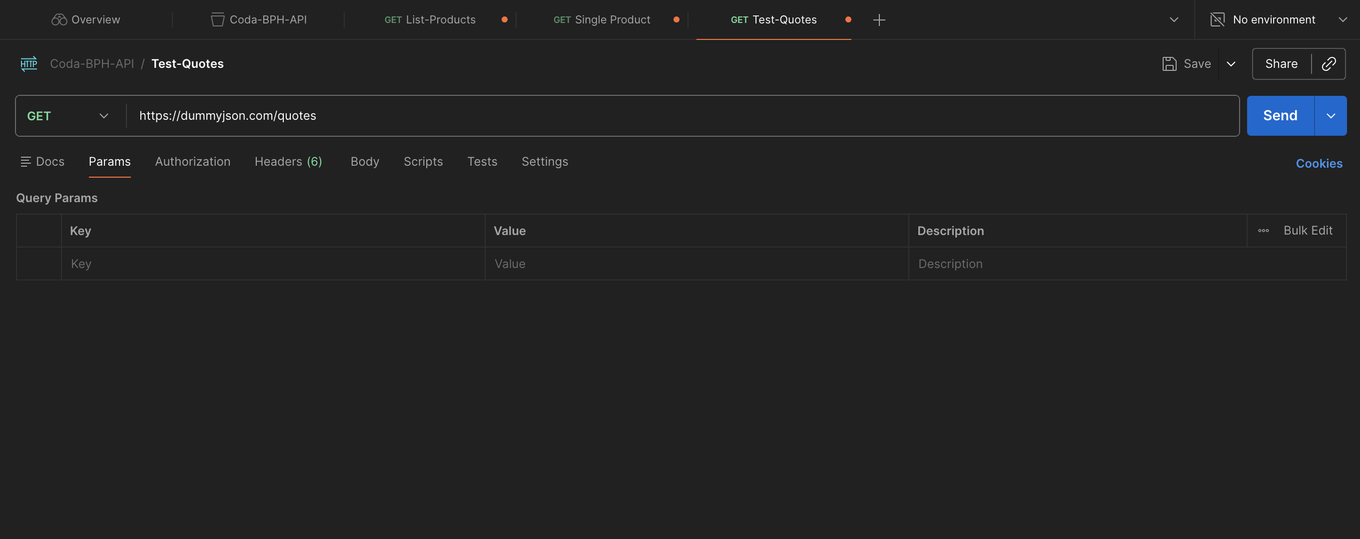 Postman screenshot 4