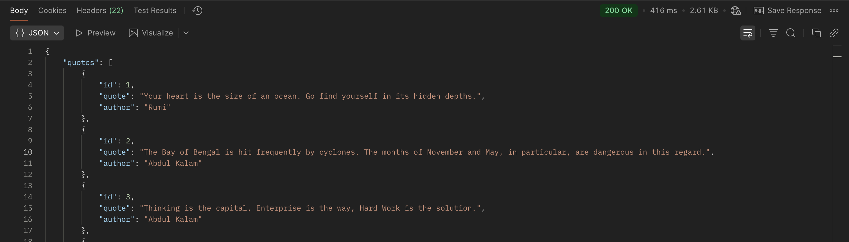 Postman screenshot 5